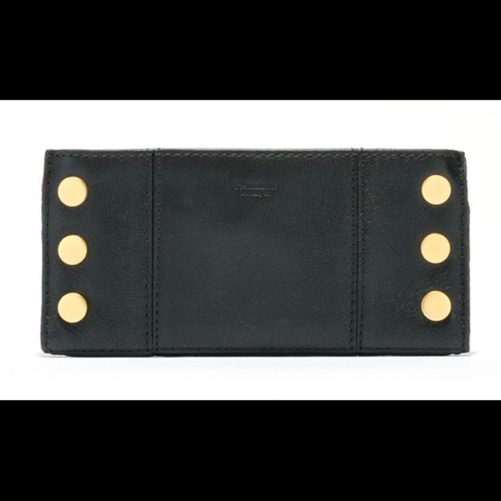 NWT Hammitt 110 North black and gold wallet